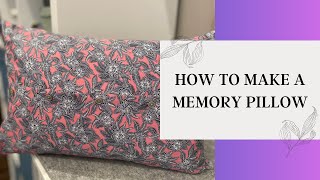 DIY Memory Pillow Tutorial: Turn Precious Memories into a Huggable Keepsake
