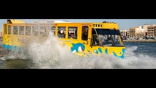 Wonder Bus Tours Dubai Official الباص البرمائ لاول مرة في الشرق الاوسط  الباص العجيب للسياحة دبي