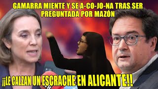 Óscar López DEJA en la RUINA a Cuca Gamarra🤥q SE QUEDA MUDA ante la PRENSA📢Gritos de Mazón AS3S1N0!