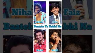 Baatein Ye Kabhi Na - Nihal, Mohammad Faiz, Rishi And Arijit Singh | Khamoshiyan #viralsong #shorts