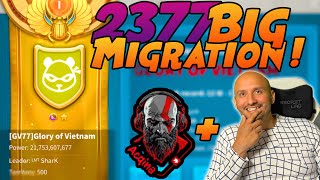 Let's Take A look With @Acqina At 2377 Migrants \u0026 Future KvK! / Rise Of Kingdoms