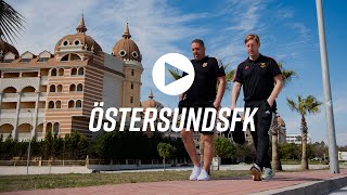 Uppladdning inför matchen mot AFC Eskilstuna i Antalya