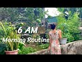 Thói quen 6h sáng - Cuộc sống bình yên nơi thôn quê - Hòa Stories