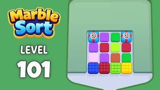 Marble Sort level 101 solution