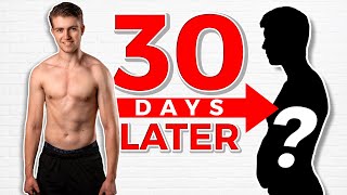 How Fit is He 30 Days After His Body Transformation?
