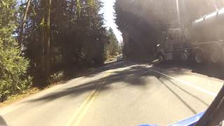 Old Woodinville-Duvall Road 3/30/13 on WR426 Supermoto