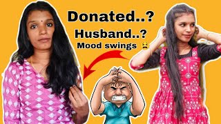 മുടി വെട്ടാൻ ഉണ്ടായ കാരണം 😣💔🤷||REASON FOR MY HAIR CUT 💔||VINEETHA VINI