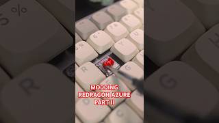 Part 2 of modding the Redragon Azure Keyboard + Is it Hotswappable? #redragon #lowprofilekeyboard