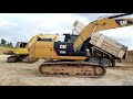 cat320d2 จัดหนัก จัดเต็ม พี่หลง excavator and truck ep.5206