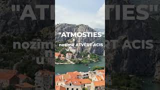 Ko nozīmē ATMOSTIES?