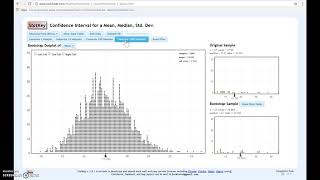 StatKey: Building Bootstrap Distributions and Creating CI