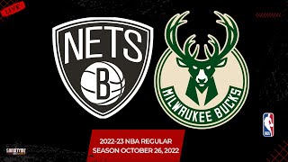 Brooklyn Nets vs Milwaukee Bucks Live Stream (Play-By-Play & Scoreboard) #KiaTipOff22