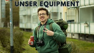 Unser Equipment bei der letzten Wander Tour | Henry & Lenny