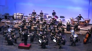 「陸海空・行進曲メドレー」   神奈川自衛隊音楽まつり　海上自衛隊 横須賀音楽隊【2016.3.6】