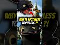 Why Is Toothless Actually Toothless?! 🦷 #howtotrainyourdragon #httyd #toothless #nightfury #dragon
