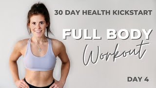 Full Body At Home Bodyweight Workout I 30 Day Health Kickstart I Lucy Lismore