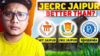 JECRC Jaipur... Better than MIT? 🔥 | Placements? 🔴 Campus Life 🔴 Worth in 2024?Top college in Jaipur