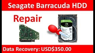 Seagate   Barracuda ST4000DM004 100815595 Rev D   PCB repair hard drive data recovery