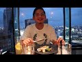 vlog 15 4th wedding anniversary celebration the living room with sky bar nagoya city japan