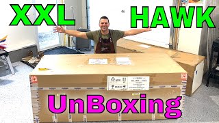 GIANT RC JET UnBoxing - HAWK from Skymaster - Royal Air Force BAE