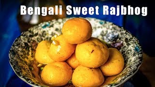 Easy Rajbhog Recipe | Bengali Sweet Rajbhog | How to make Rajbhog Sweet