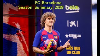 The Story of FC Barcelona's Season 2019 - 2020: Triumphs and Challenges