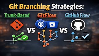 Git Branching: Trunk-Based vs GitFlow vs GitHub Flow Explained