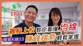 【嗨!家泓 EP23】神奇均線?賺錢趨勢輕鬆掌握😎!!!(學習K線13)