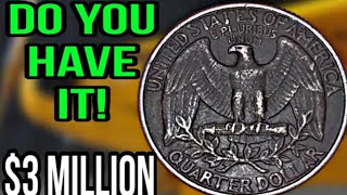 MOST VALUABLE COIN QUARTER DOLLAR COIN WORTH BIG 💰 MONEY! THAT COULD MAKE RICH!