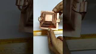 Copper Havan Kund Very Small 3 Inch For Nithya Agnihotra Small Pooja   S414297 01