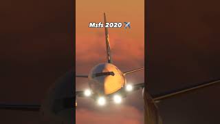 Evolution of MSFS 2020 ✈️ #flightsim #flightsimulator #msfs #msfs2020 #simulation #simulation #sim