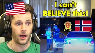 American Reacts to Norwegian Police Chase