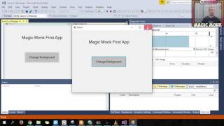 C# Programming with Visual Studio 2015 Lesson 1 - changing object properties