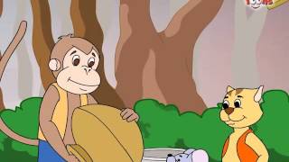 Story of diciving Cat in Hindi for Kids (Animation by Jingle Toons)