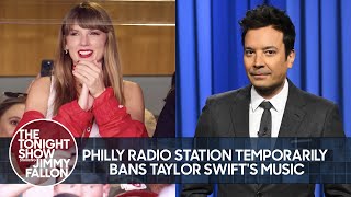 Philadelphia Radio Station Temporarily Bans Taylor Swift's Music, Biden Turns 81 | The Tonight Show