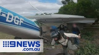 Plane crash wreckage to be removed | Nine News Australia