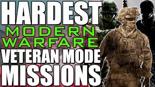 HARDEST Modern Warfare Trilogy Missions on Veteran (MW,,MW2,MW3)