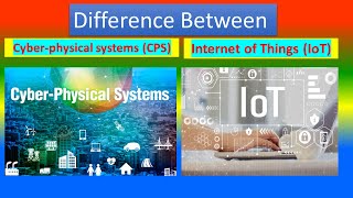 Difference Between  Cyber-physical systems (CPS)  and Internet of Things (IoT)