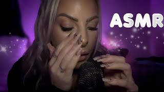 ASMR EXTREMELY Delicate Mic Scratching \u0026 ALMOST Touching The Mic With Clicky Whispering