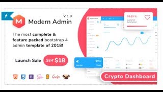 Modern Admin - Clean Bootstrap 4 Dashboard HTML Template + | Themeforest Templates