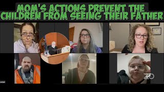 Parental Alienation: Mom's Actions Prevent the Children from Seeing Their Father
