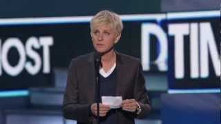 Ellen DeGeneres speech for Favorite Daytime TV Host - People' Choice Awards 2012