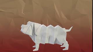 ID 148 Origami Dog - Logo Intro Animations Video