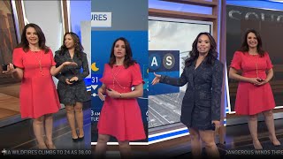 Maria LaRosa \u0026 Adelle Caballero for NBC Today in New York Weather and Traffic (January 13, 2025)