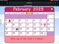 starfall daily calendar february 12 2025