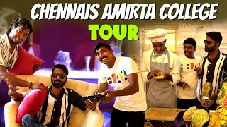 படிக்கும் போதே Part Time- ல் சம்பளம் | Chennais Amirta College Tour | Makapa & Sarath😍😊 | Mr Makapa