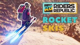 ROCKET SKIS Are Crazy In Riders Republic