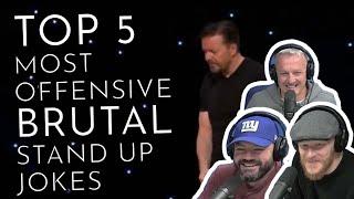 Top 5 Brutal Most Offensive Stand Up Jokes (REACTION!!) | OFFICE BLOKES REACT!!