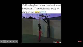 Lamelo and Lonzo Ball funny moment- Lamelo couldn't dunk when he was 6'5