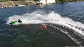 相模川ジェットスキー、ドローン撮影　Sagami River Jet Ski 55 HEAVEN